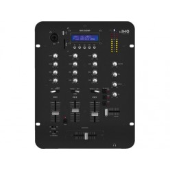 Monacor MPX-30DMP Mikser stereo dla DJ, z wbudowanym odtwarzaczem MP3